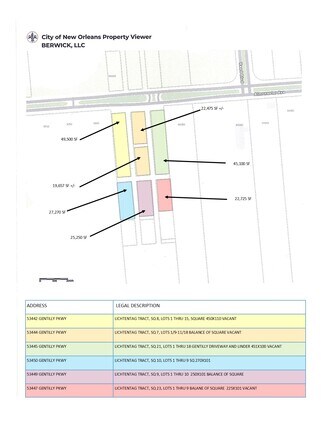 New Orleans, LA Industrial - 53442 Gentilly Pkwy