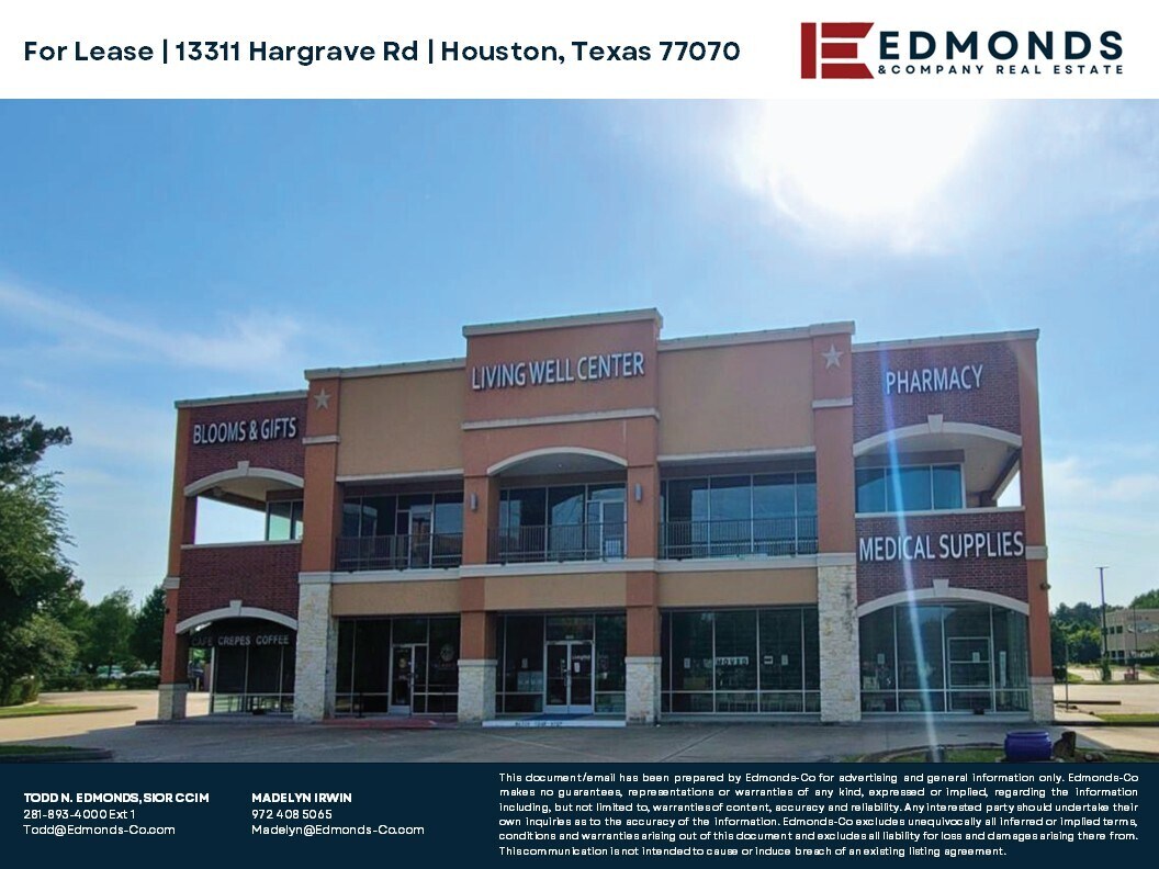 13311 Hargrave Rd, Houston, TX for Rent