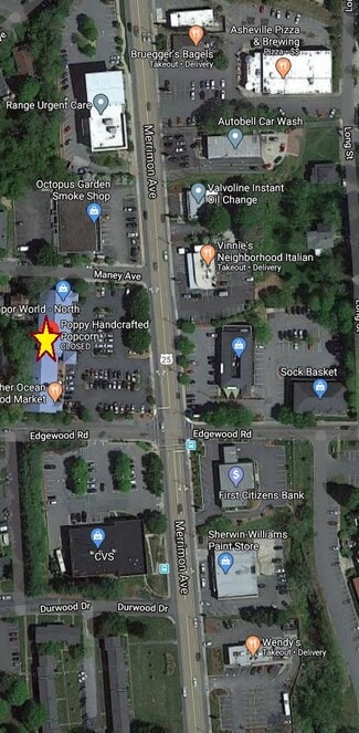 Asheville, NC Retail - 640 Merrimon Ave