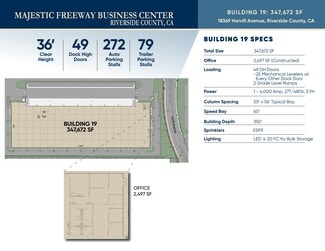 Perris, CA Industrial - 18369 Harvill Ave