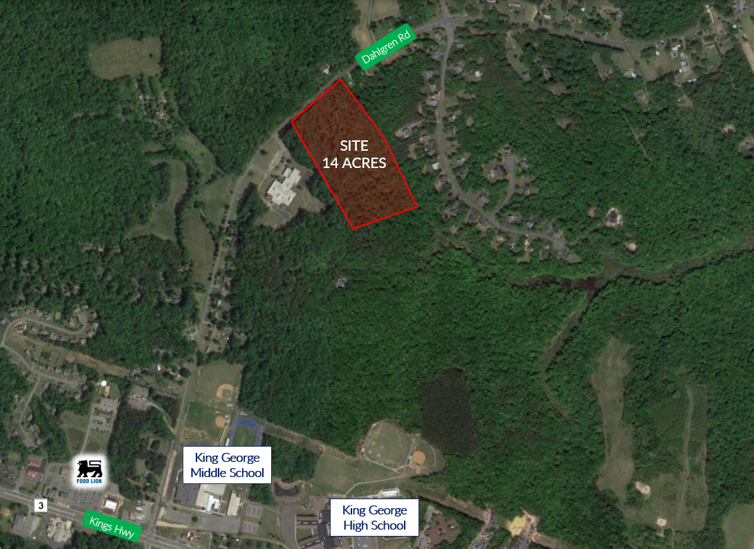 Dahlgren Road, King George, VA for Sale