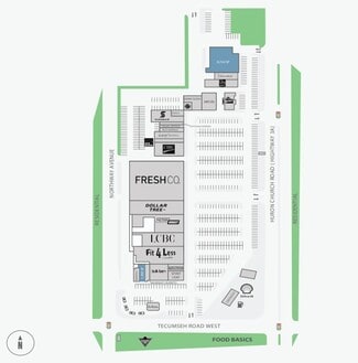 Windsor, ON Retail - 1440-1550 Huron Church Rd