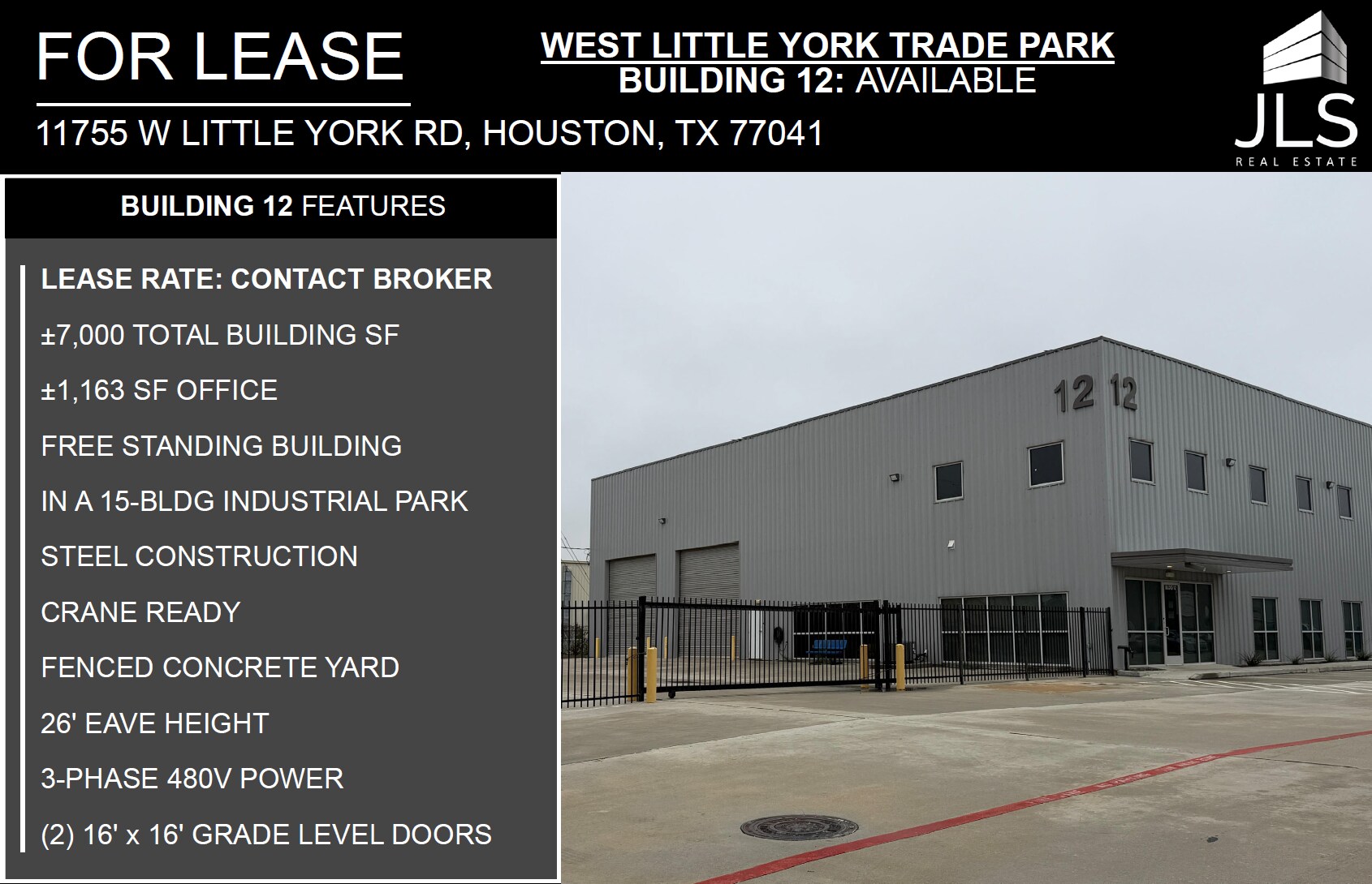11755 W Little York Rd, Houston, TX for Rent