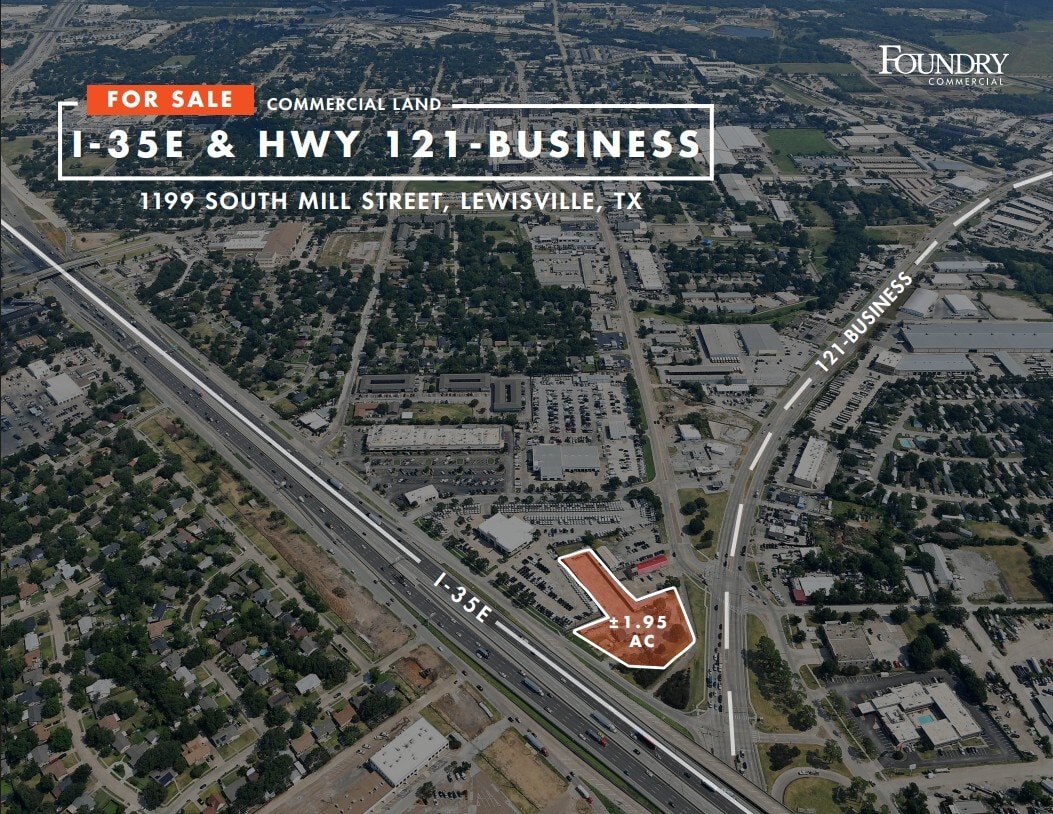 1199 S Mill St, Lewisville, TX for Sale