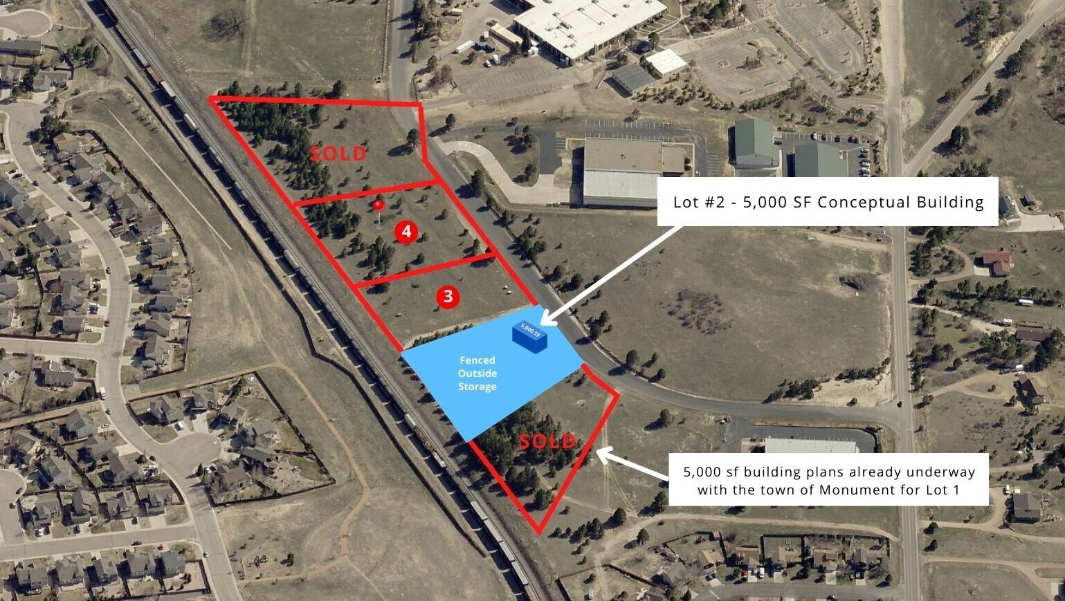836 Synthes Monument, CO 80132 Industrial Property for Lease on
