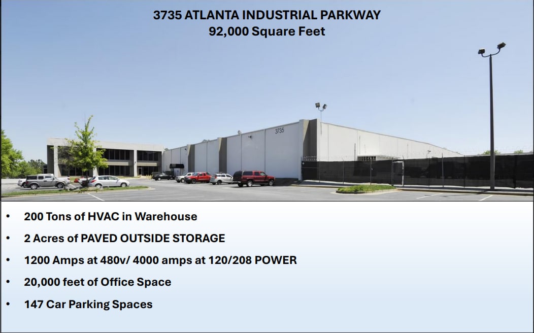 3735 Atlanta Industrial Pky, Atlanta, GA for Rent