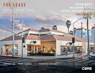 Santa Monica, CA Retail - 801-805 Wilshire Blvd