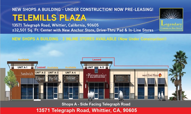 13555 Telegraph Rd, Whittier, CA for Rent