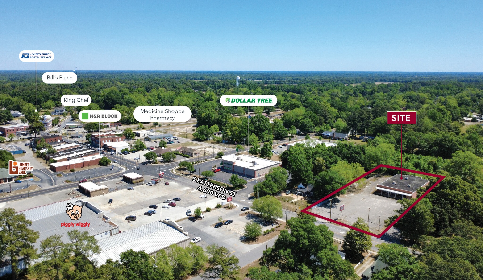 201 S Patterson St, Maxton, NC for Sale
