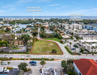 Boynton Beach, FL Commercial Land - 1320 S Federal Hwy