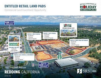 Redding, CA Commercial Land - 2463 Hartnell Ave