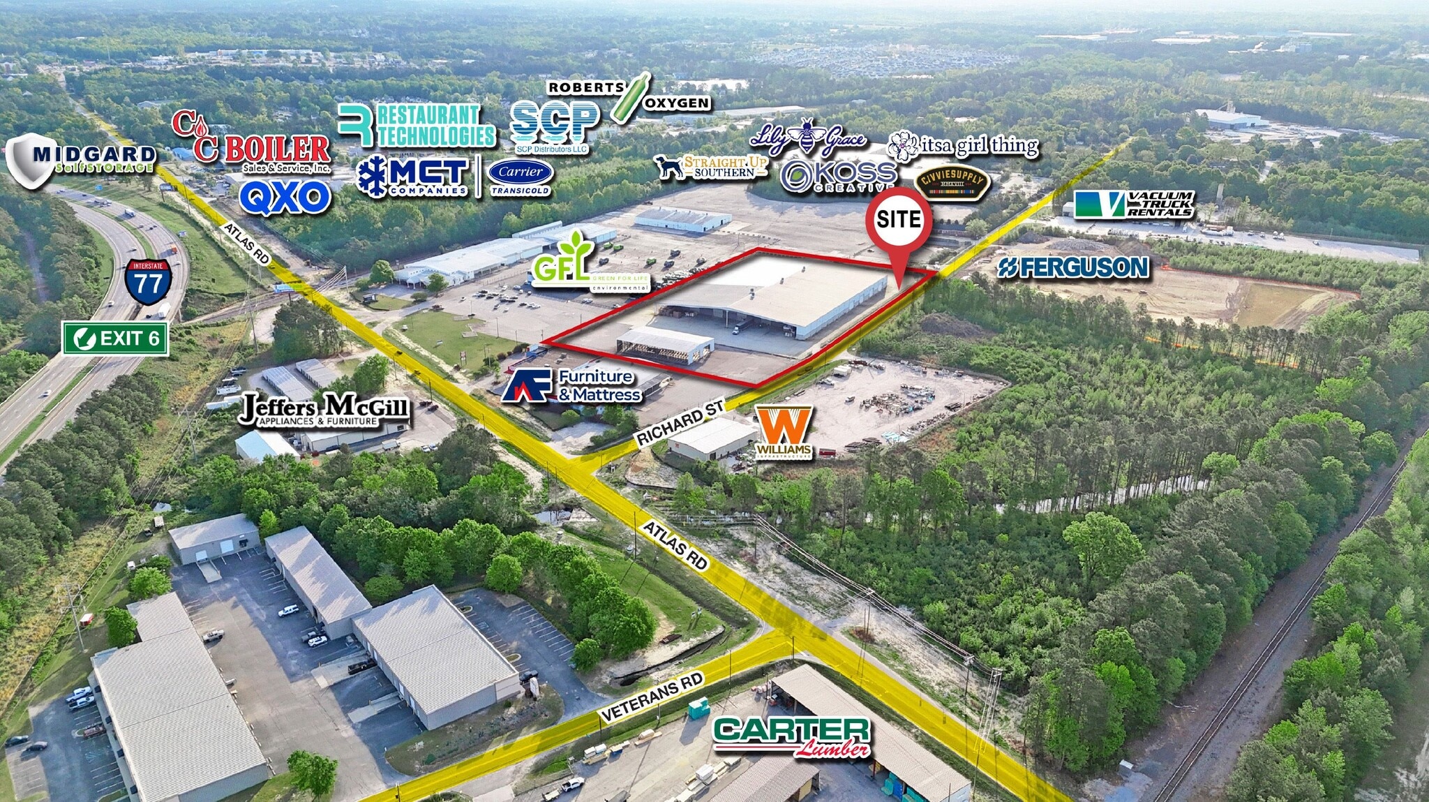 7450 Richard St, Columbia, SC for Rent