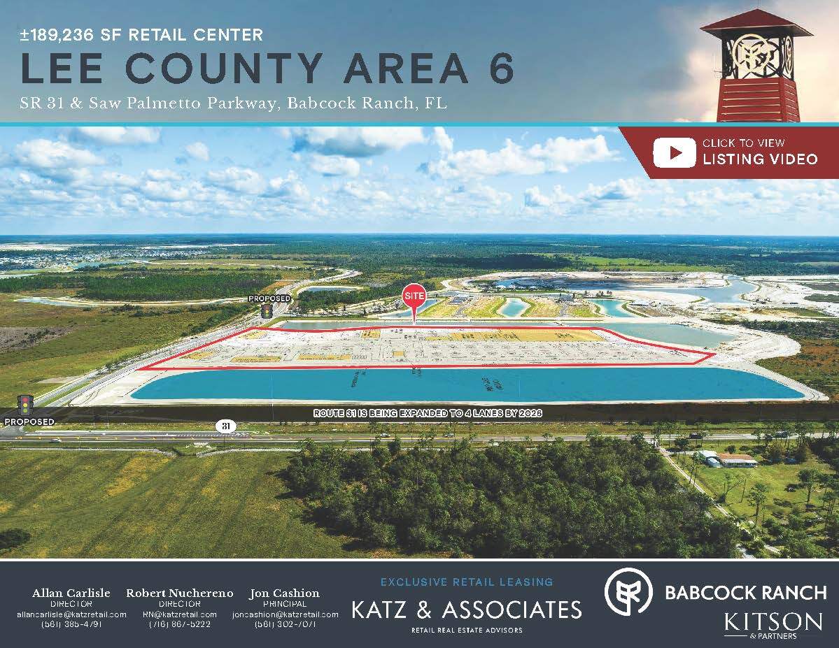 SR 31 & Palmetto Pky, Babcock Ranch, FL for Rent
