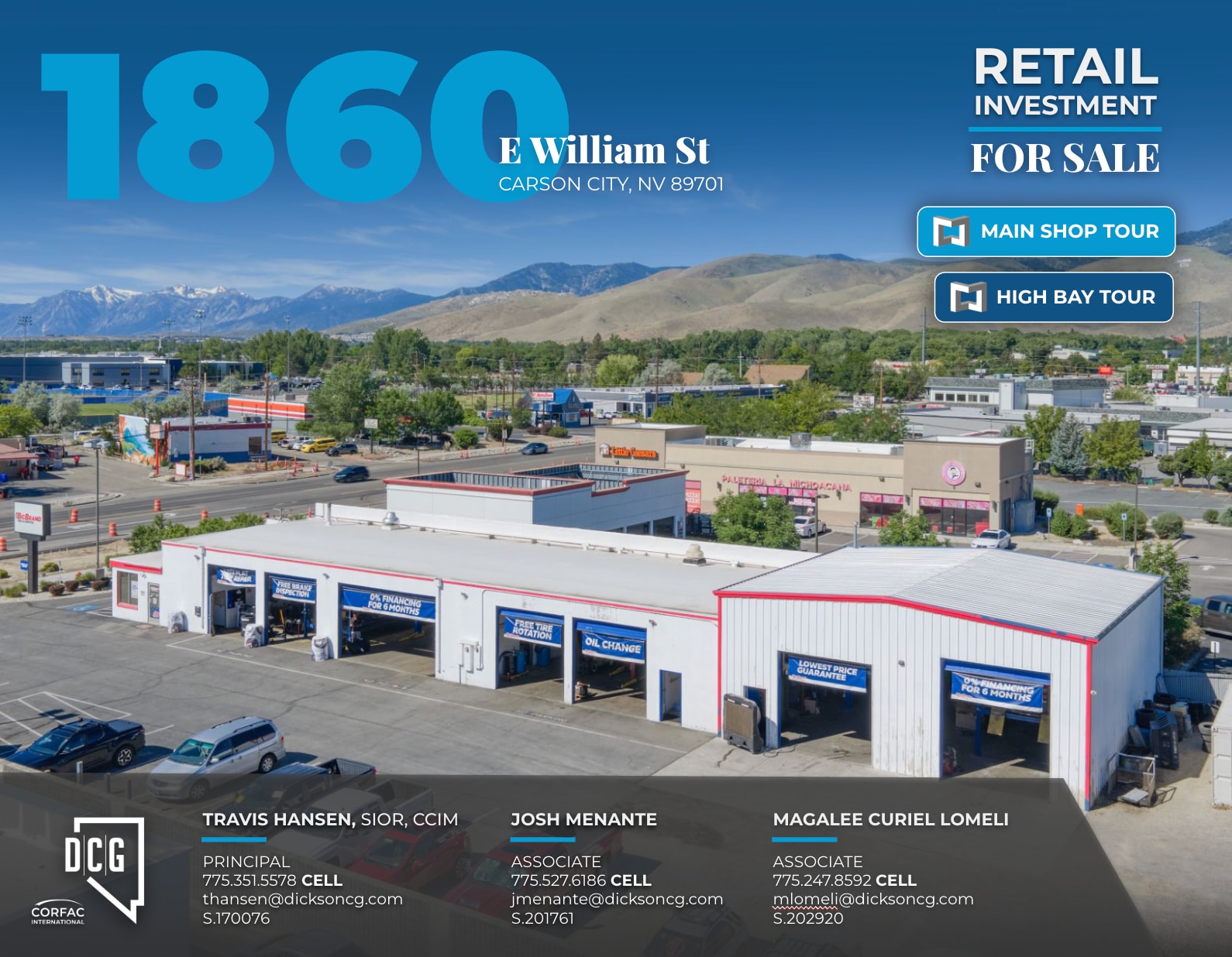 1860 E William St, Carson City, NV for Sale