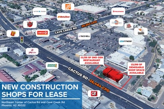 Phoenix, AZ Office/Retail, Retail - 2140 E Cactus Rd
