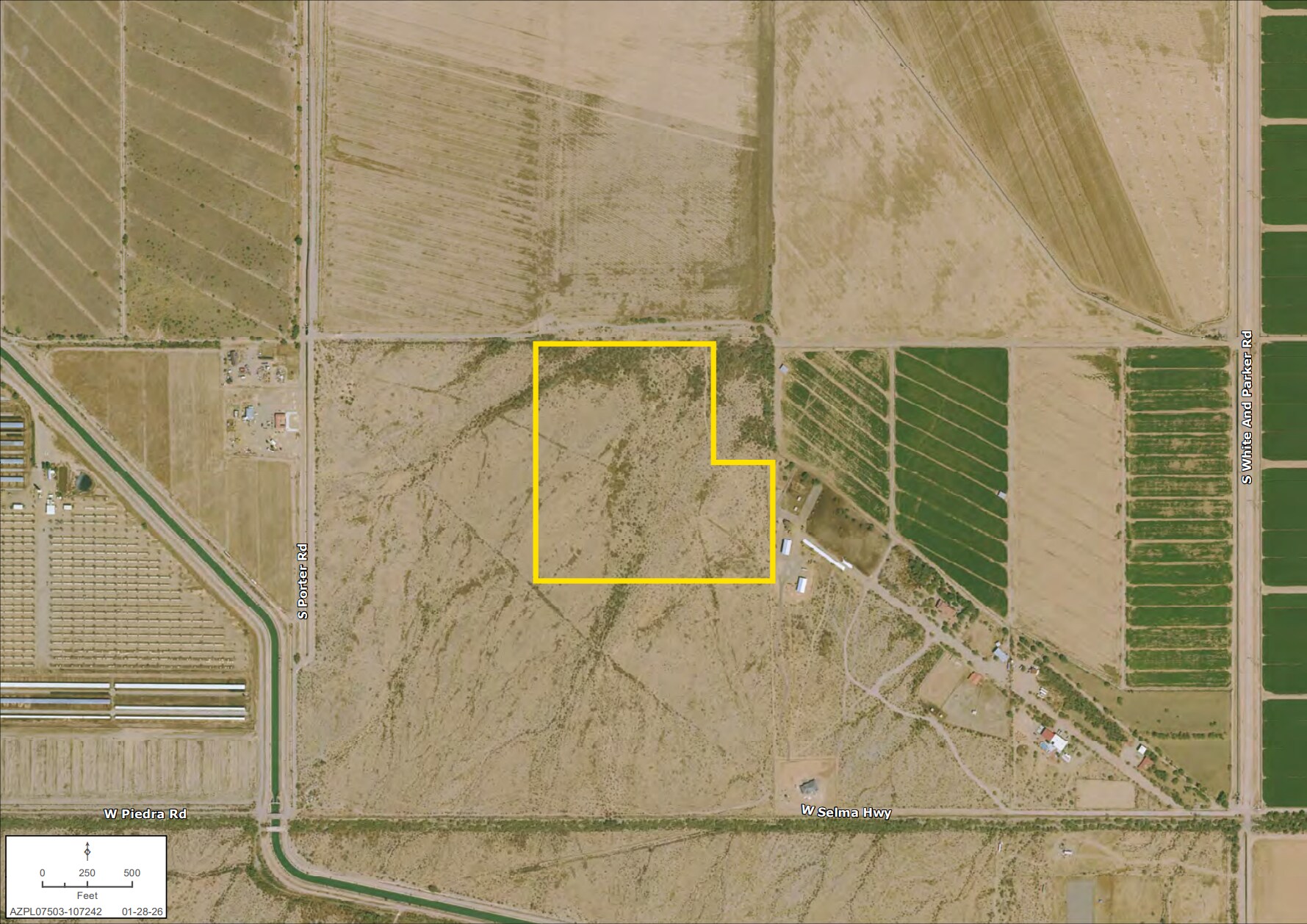 NEC Porter Rd & Selma hwy, Stanfield, AZ for Sale