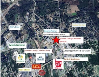 Sylvania, GA Retail - 107 Singleton Ave