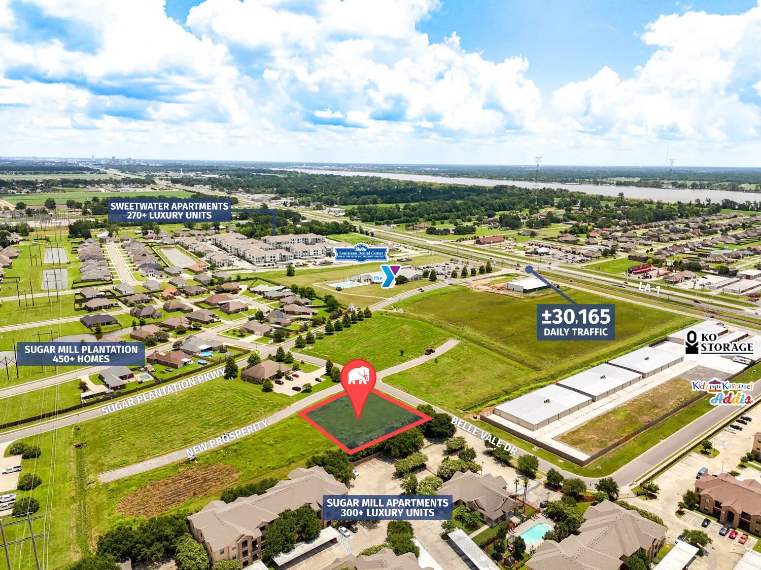 Lot 178 Sugar Plantation Pky, Addis, LA for Sale