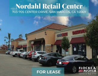 San Marcos, CA Retail - 703-705 Center Dr