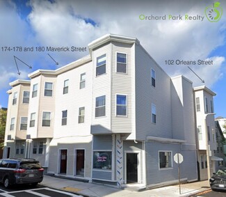 Boston, MA Apartments - 174, 178, 180 Maverick Street & 102 Orleans Street