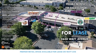 Sacramento, CA Retail - 2648 Watt Ave