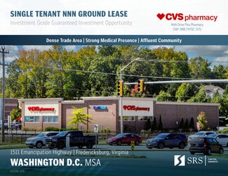 Fredericksburg, VA Drug Store - 1511 Emancipation Hwy