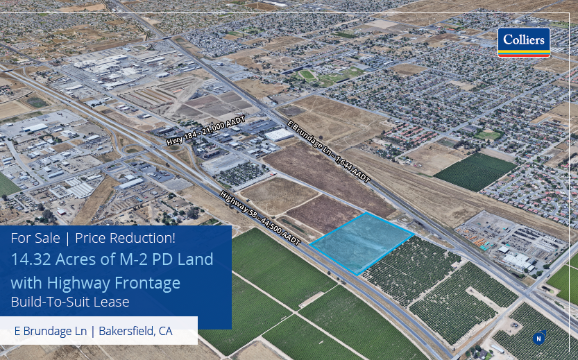 E. Brundage Lane & Vineland Road, Bakersfield, CA for Sale