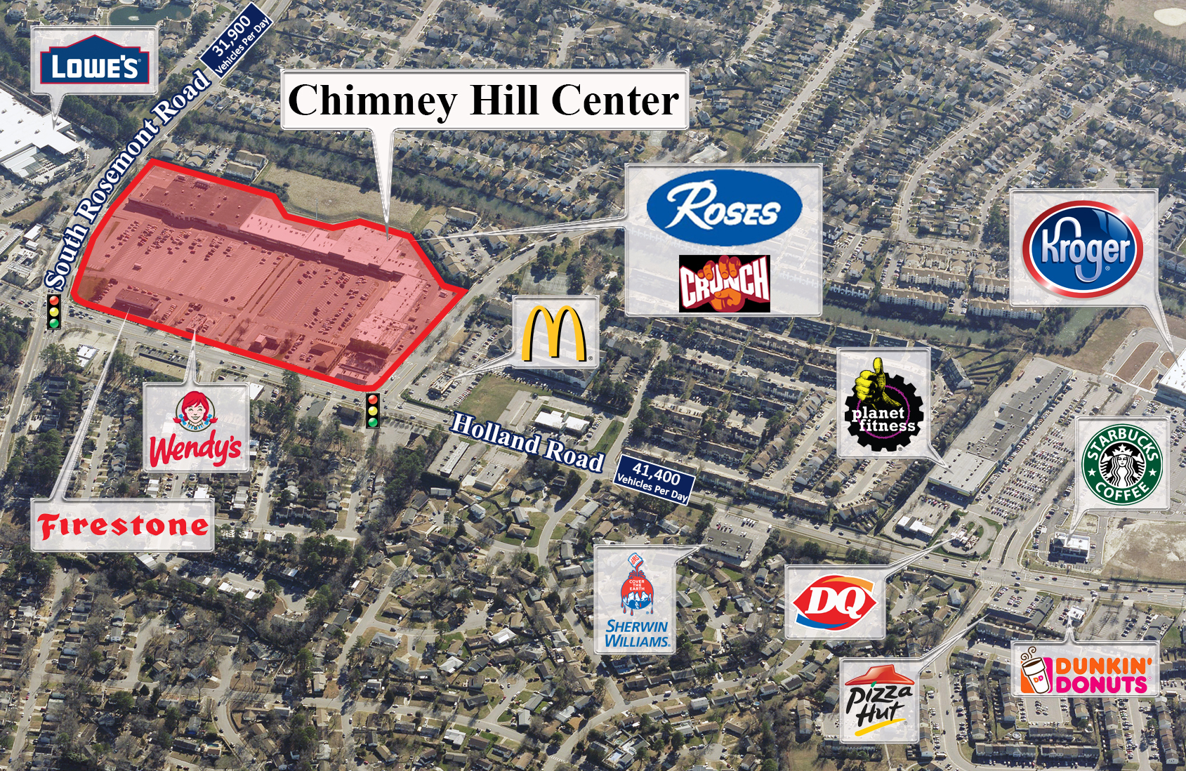 801-929 Chimney Hill Shopping Ctr, Virginia Beach, VA for Rent