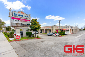 Alhambra, CA Bowling Alley - 1308-1412 E Valley Blvd