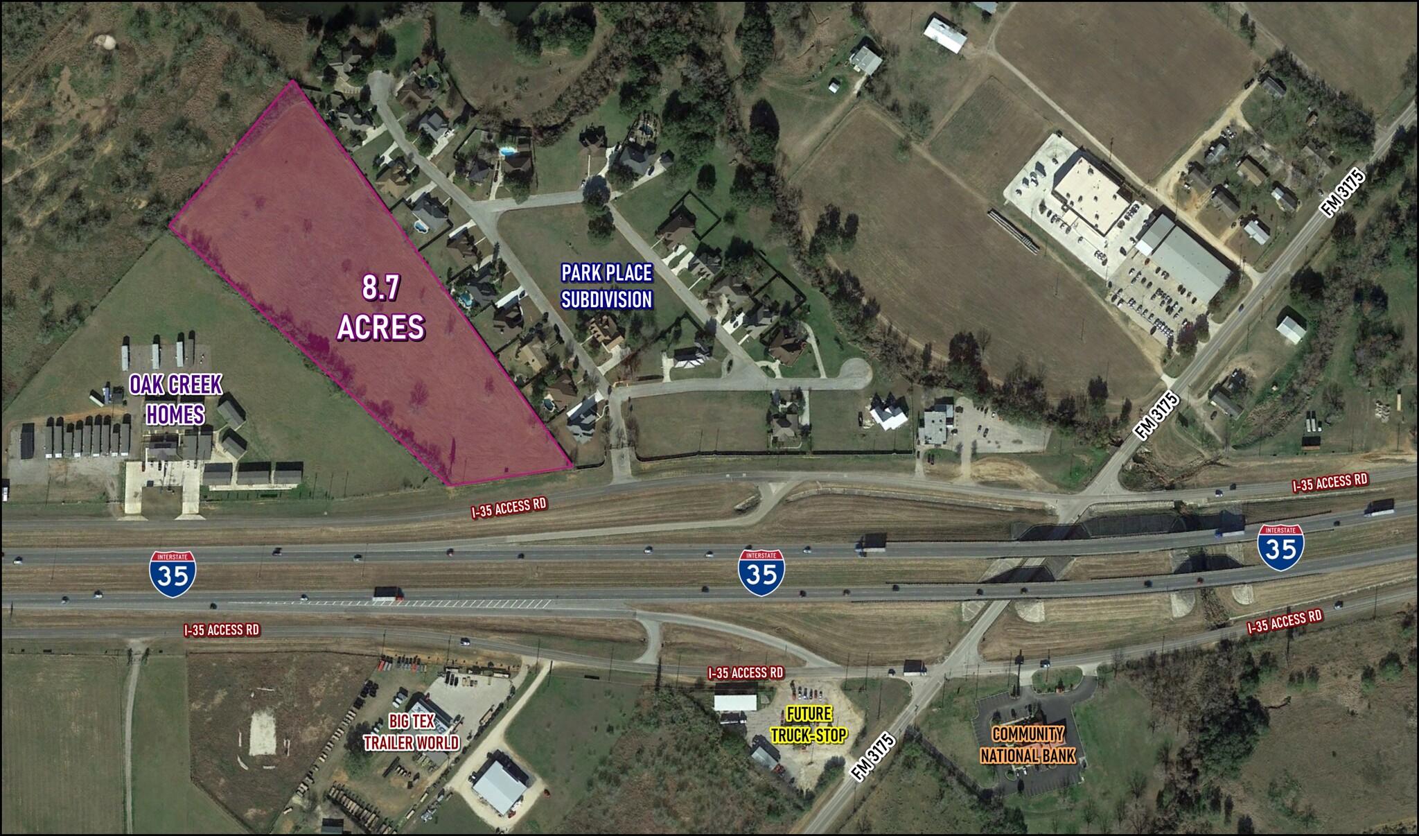 S & Benton City Rd, Lytle, TX for Sale