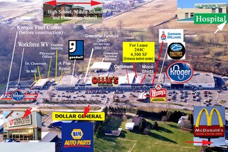 Lewisburg, WV Office/Retail - 252 Red Oaks Shopping Ctr