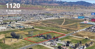 Beaumont, CA Commercial Land - 1120 E 1st St Beaumont, CA Commercial Land - 1120 E 1st St