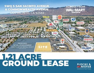 San Jacinto, CA Commercial Land - S San Jacinto Ave