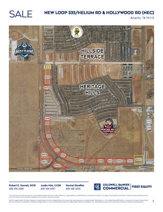 Amarillo, TX Commercial - New Loop 335/Helium Rd & Hollywood Rd (NEC)