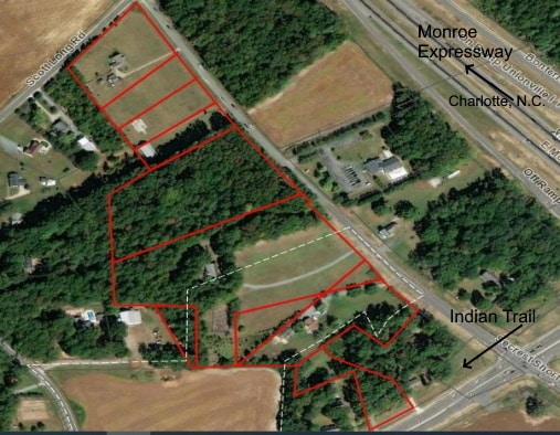 Secrest Short Cut/ Unionville Ind Trl Rd, Indian Trail, NC for Sale