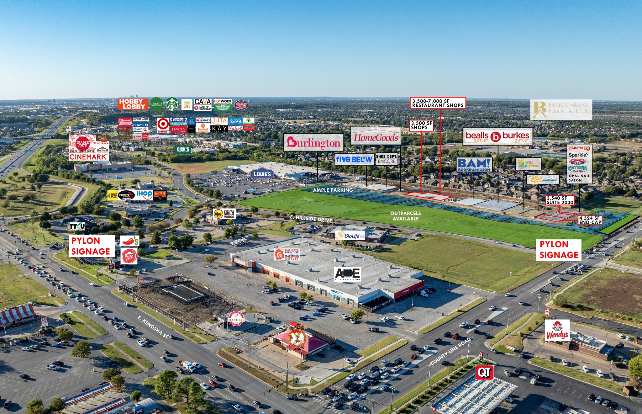 2300 E Hillside Dr, Broken Arrow, OK for Rent