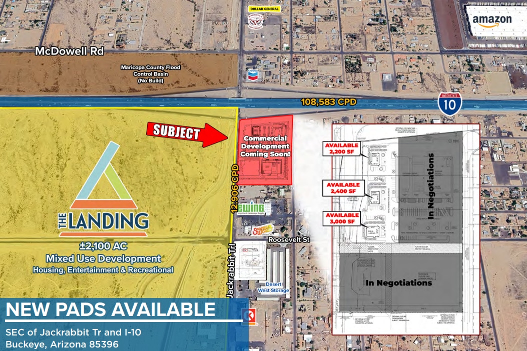 SEC Jackrabbit Trail & I-10, Buckeye, AZ for Rent