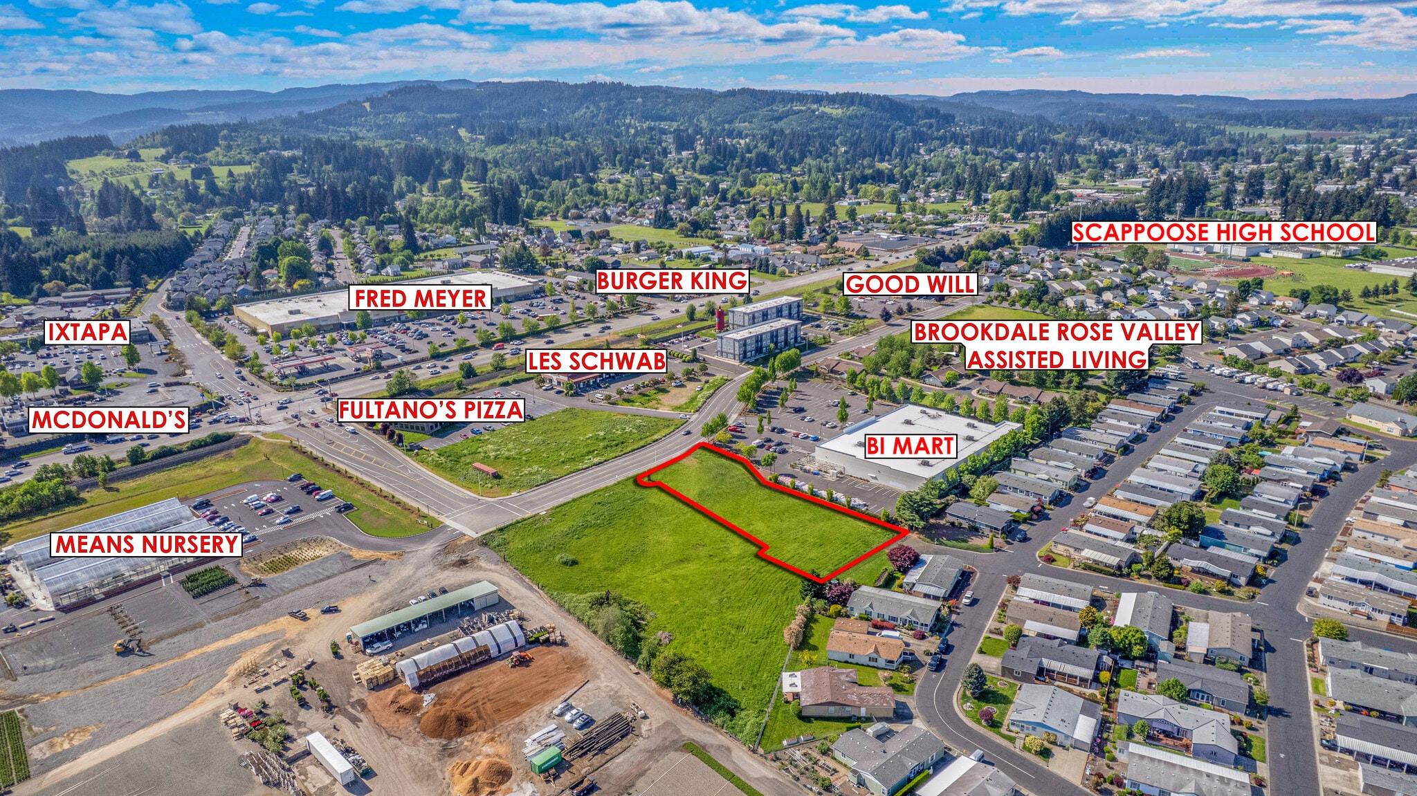 Southeast 2nd St, Scappoose, OR for Sale