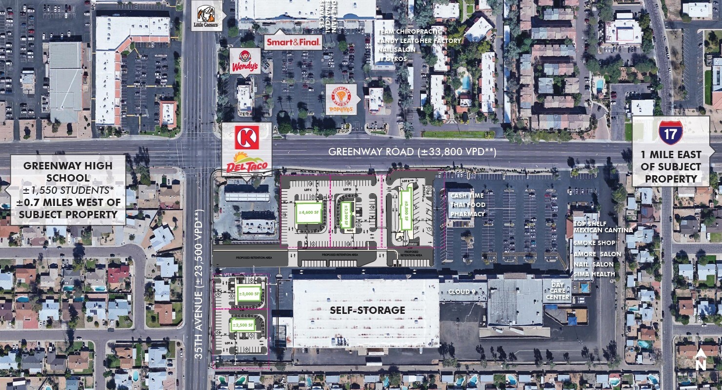 3301-3361 W Greenway Rd, Phoenix, AZ for Rent