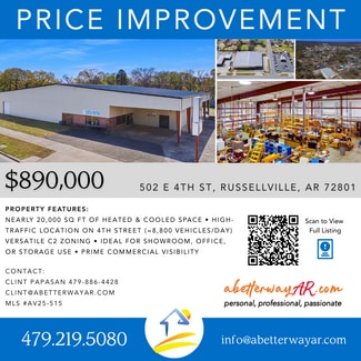 Russellville, AR Industrial - 502 E 4th St