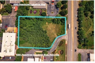 Berkeley Lake, GA Commercial Land - Peachtree Industrial Blvd