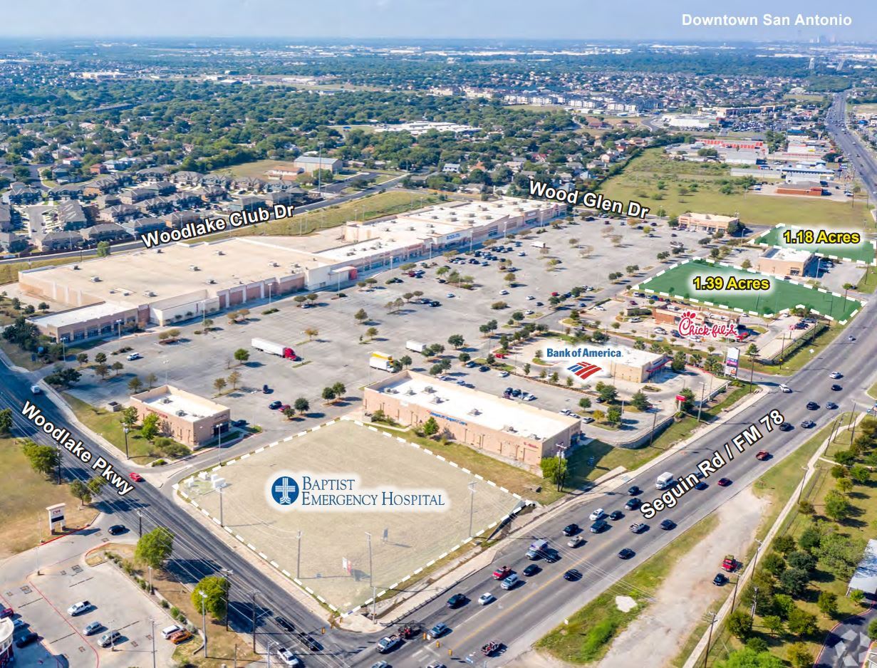 FM 78 - Woodlake Crossing Pad Site - 1.39 Acres, San Antonio, TX for Sale