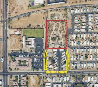 Phoenix, AZ Commercial Land - 8047 S 2nd St