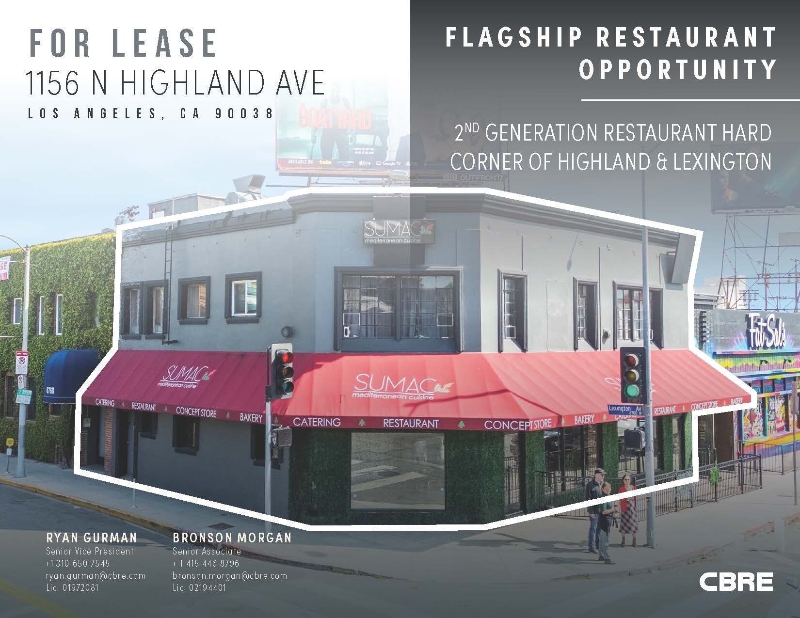 1156-1160 N Highland Ave, Los Angeles, CA for Rent