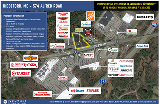 Biddeford, ME Commercial Land - 574 Alfred St