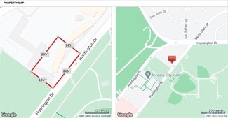 Arcadia, CA Commercial Land - 150 W Huntington Dr