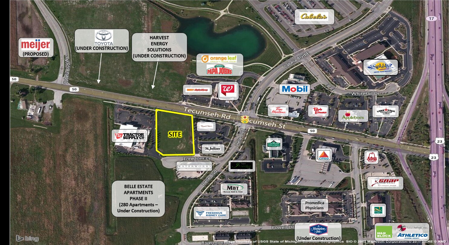 16485 Tecumseh Rd, Dundee, MI for Rent
