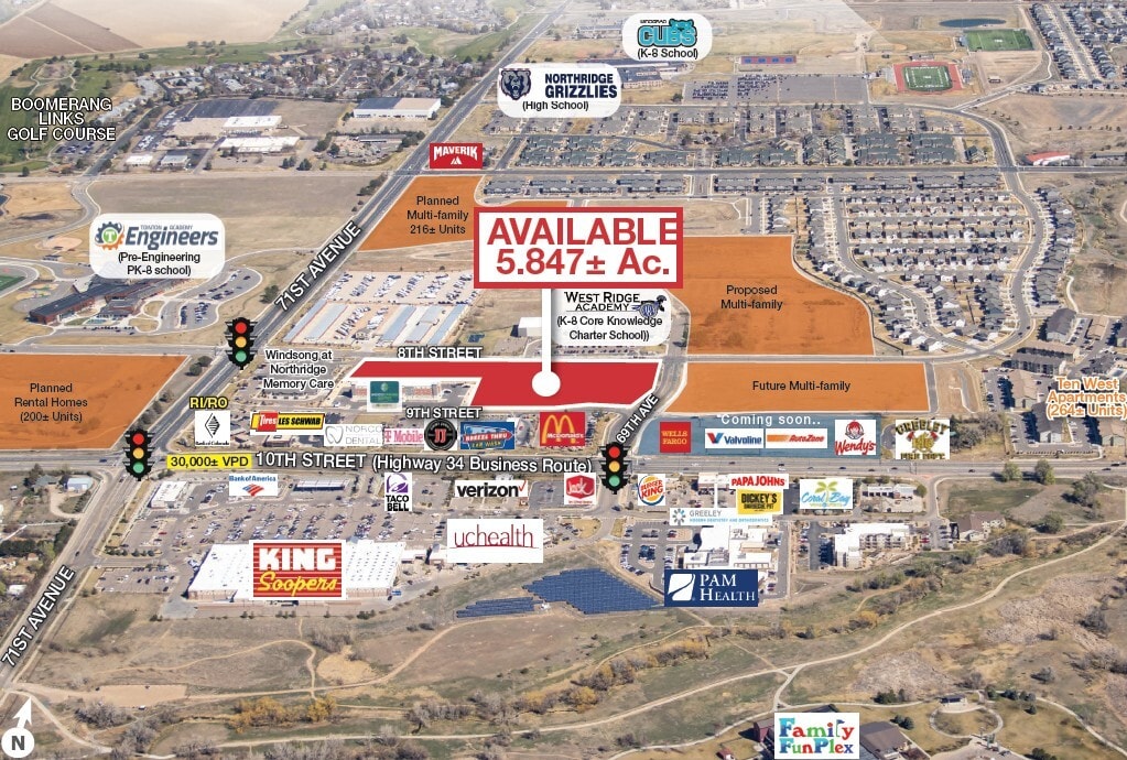 69th Ave @ 9th Street, Greeley, CO for Sale