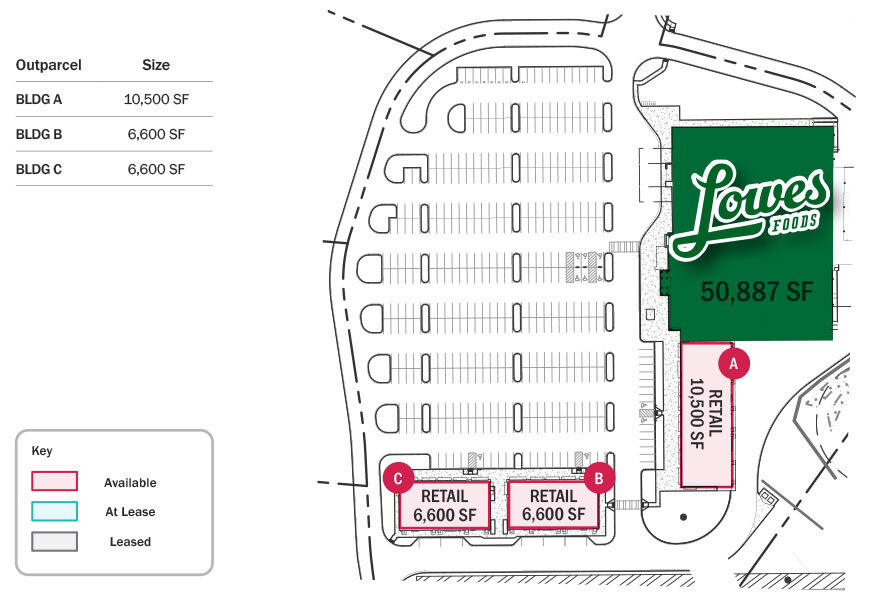 Kannapolis Pky & Rogers Lake Rd, Kannapolis, NC for Rent