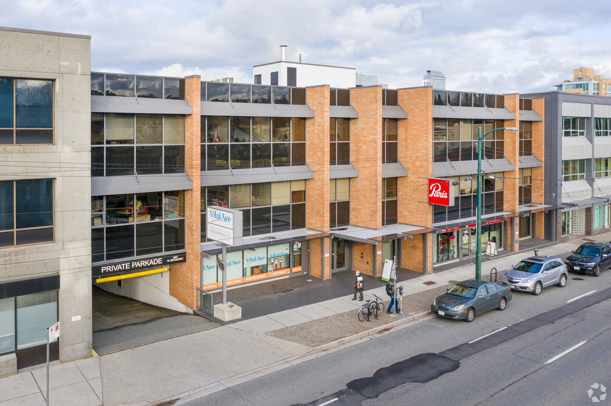 1861-1869 Broadway W, Vancouver, BC for Rent